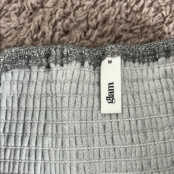 Silver Ruffle Skirt - Picture 3 of 5